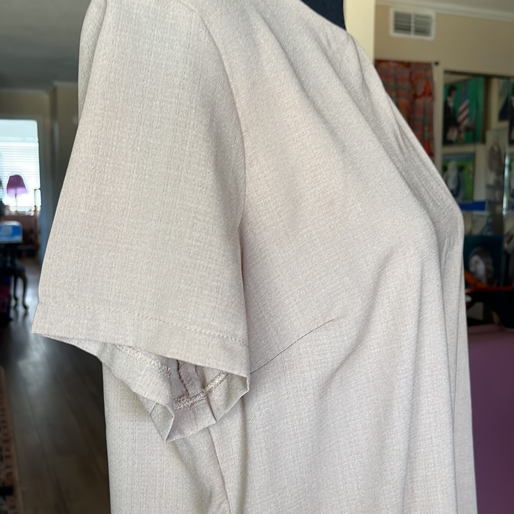 Lulus Beige Shift - Picture 2 of 4